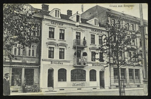 Gruss aus Bregenz : Gasthof Brändle