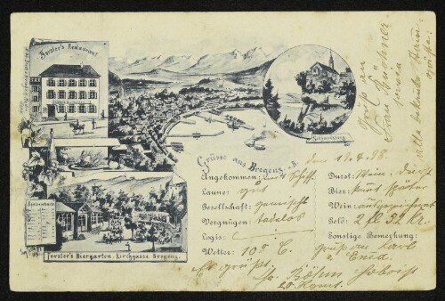 Grüsse aus Bregenz a. B.