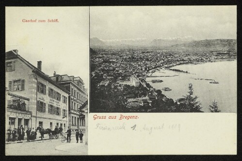 Gruss aus Bregenz : Gasthof zum Schiff