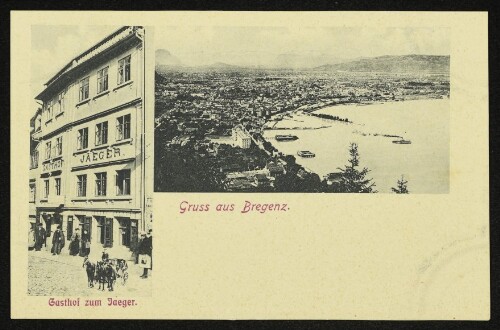Gruss aus Bregenz : Gasthof zum Jaeger