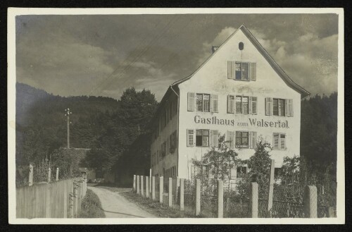 Gasthaus zum Walsertal, Bregenz a. B, Schedlerstr. 8