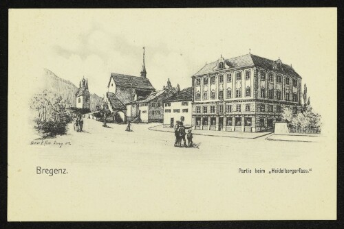 Bregenz : Partie beim  Heidelbergerfass 
