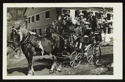 Spieltag (Musterung) in Mellau 1937