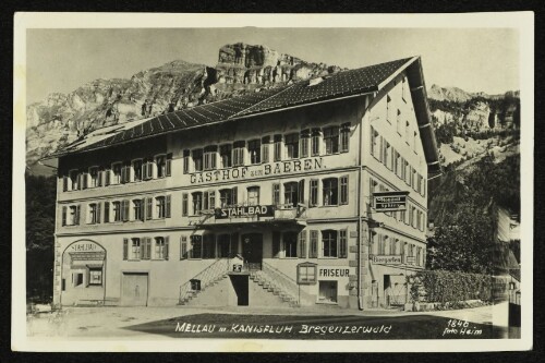 Mellau m. Kanisfluh, Bregenzerwald