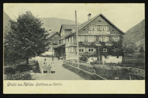 Gruss aus Mellau : Gasthaus zur Sonne