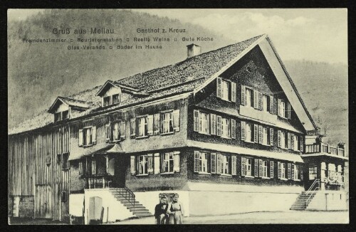 Gruß aus Mellau : Gasthof z. Kreuz