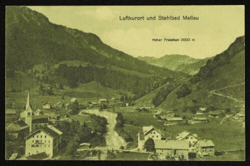Luftkurort und Stahlbad Mellau