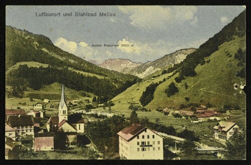 Luftkurort und Stahlbad Mellau