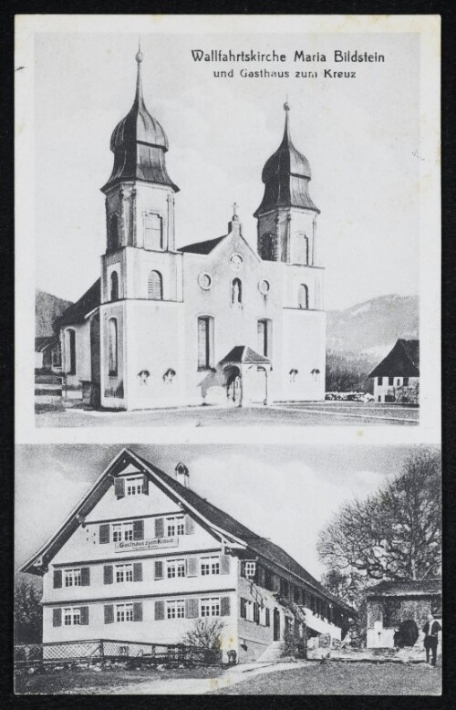 Wallfahtrskirche Maria Bildstein und Gasthaus zum Kreuz