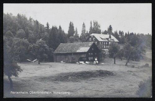 Ferienheim Oberbildstein Vorarlberg