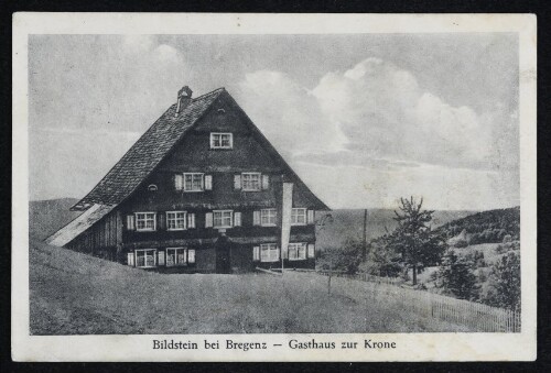 Bildstein bei Bregenz - Gasthaus zur Krone