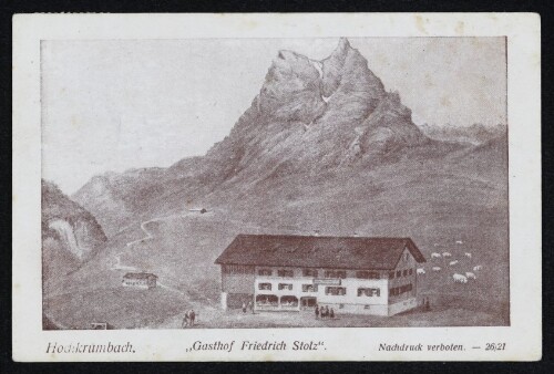 Hochkrumbach :  Gasthof Friedrich Stolz 
