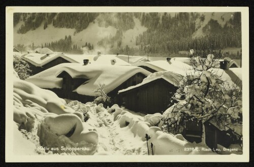 Motiv aus Schoppernau