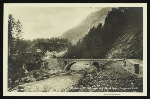 Straßenpartie Schoppernau-Hopfreben (Bregenzerwald)