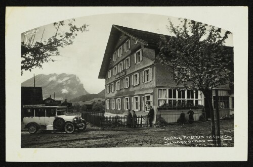 Gast. z. Hirschen Schoppernau