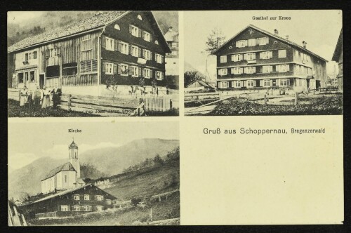 Gruß aus Schoppernau, Bregenzerwald