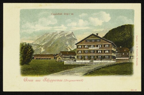Gruss aus Schoppernau (Bregenzerwald)