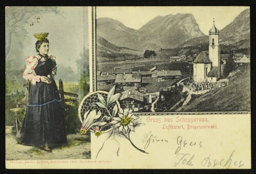 Gruss aus Schoppernau, Luftkurort, Bregenzerwald