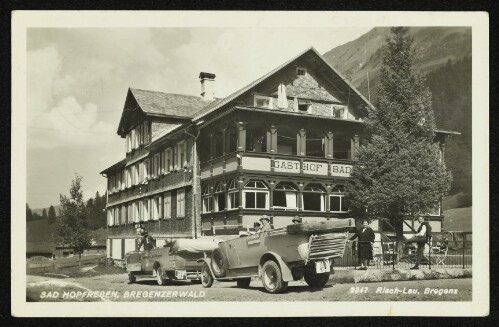Bad Hopfreben, Bregenzerwald