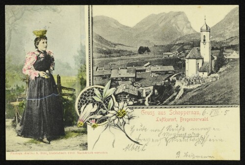 Gruss aus Schoppernau, Luftkurort, Bregenzerwald
