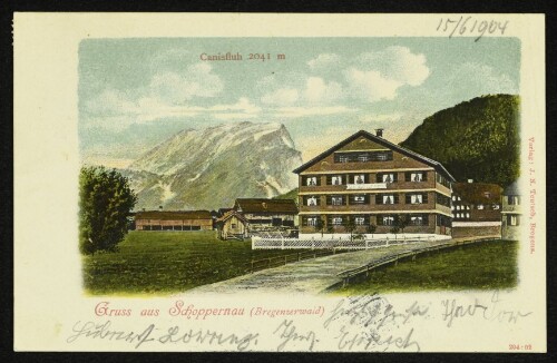 Gruss aus Schoppernau (Bregenzerwald)