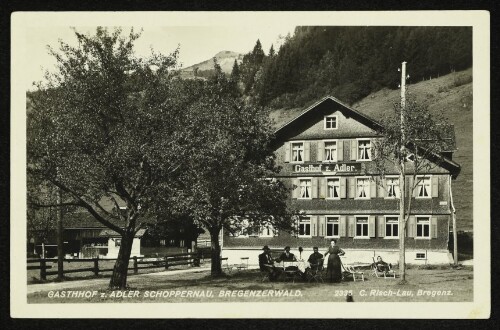 Gasthhof z. Adler : Schoppernau