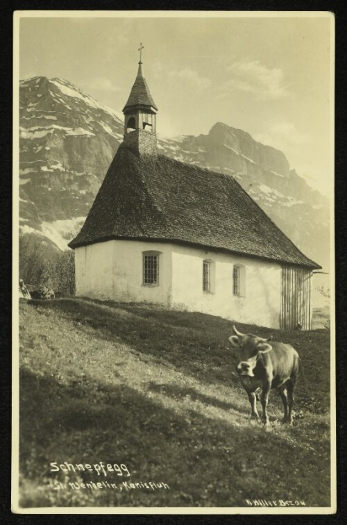 Schnepfegg : St. Wendelin, Kanisfluh
