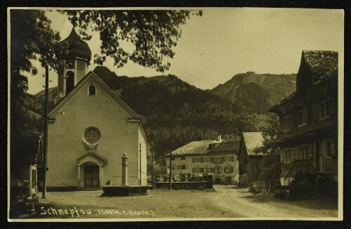 Schnepfau (Gasth. z. Krone)