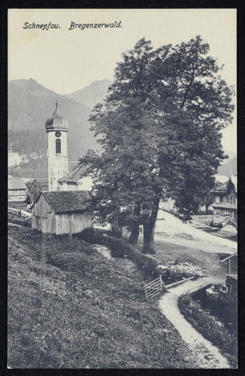 Schnepfau : Bregenzerwald