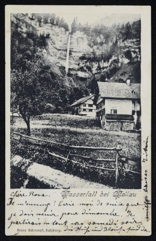 Wasserfall bei Mellau