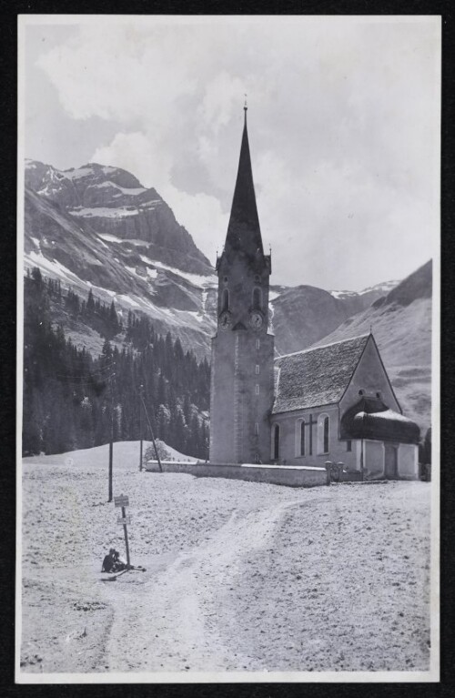 Pfarrkirche Mariä Himmelfahrt in Schröcken