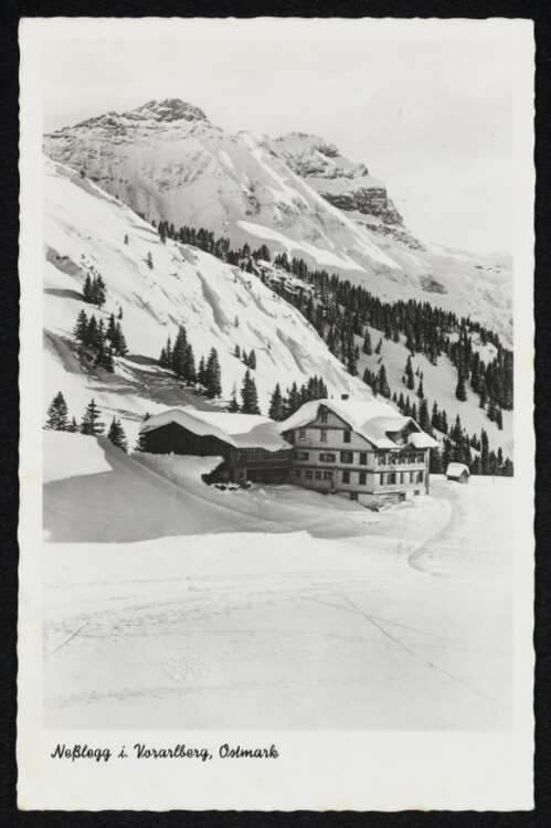 Neßlegg i. Vorarlberg, Ostmark