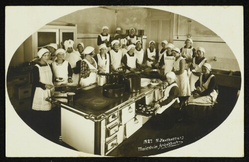 1927 : IV. Haushaltskurs Marienheim Andelsbuch