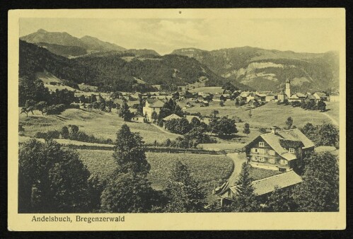 Andelsbuch, Bregenzerwald