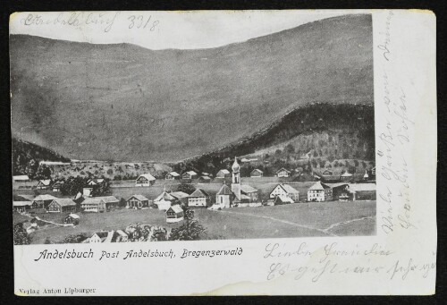 Andelsbuch : Post Andelsbuch, Bregenzerwald