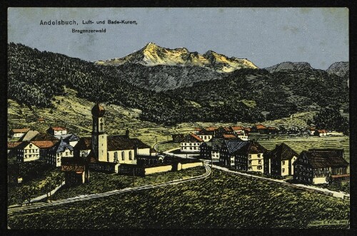 Andelsbuch, Luft- und Bade-Kurort, Bregenzerwald