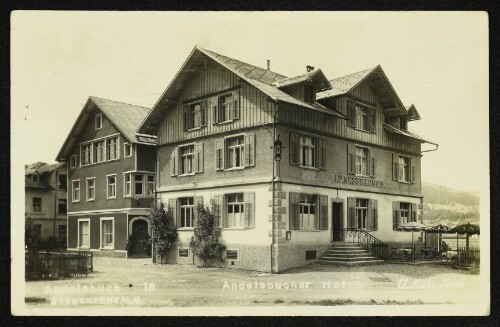 Andelsbucher Hof : Andelsbuch Bregenzerwald
