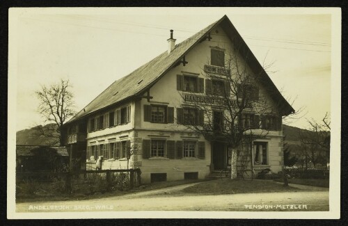 Andelsbuch - Breg.-Wald : Pension-Metzler