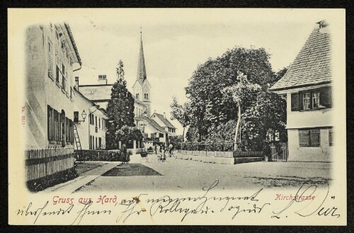 Gruss aus Hard : Kirchstrasse