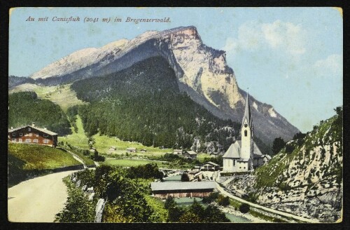 Au mit Canisfluh (2041 m) im Bregenzerwald