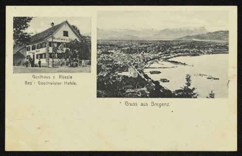 Gruss aus Bregenz, Gasthof z. Rössle
