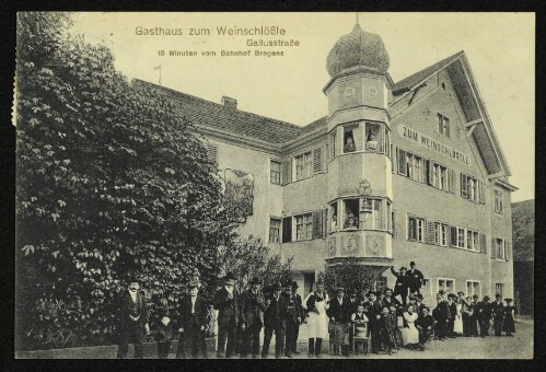 Gasthaus zum Weinschlößle, Gallusstraße