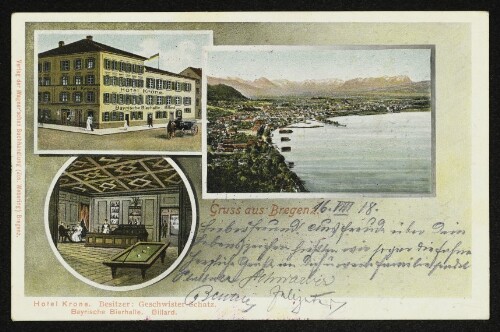 Gruss aus Bregenz, Hotel Krone
