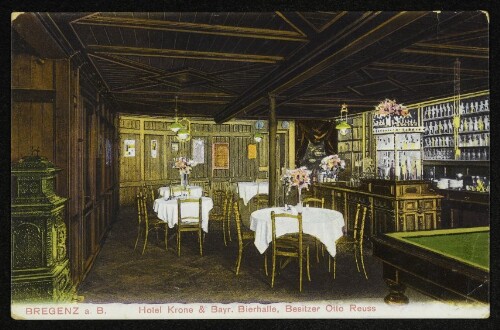 Bregenz a.B., Hotel Krone & Bayr. Bierhalle