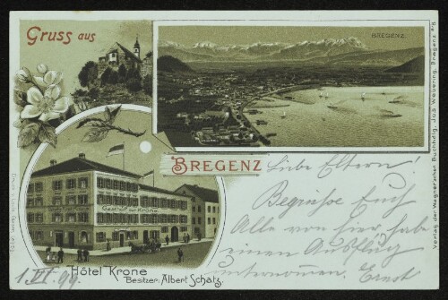 Gruss aus Bregenz, Hôtel Krone