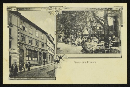 Gruss aus Bregenz, Gasthof  zur Rose 