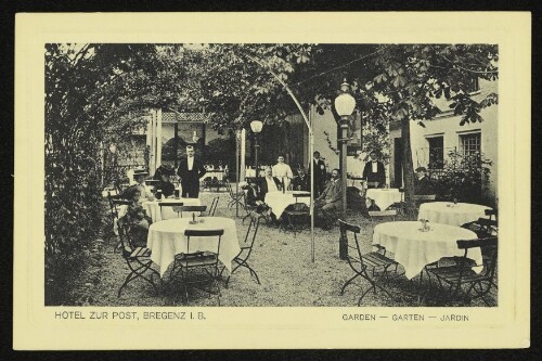 Hotel zur Post, Bregenz I. B.