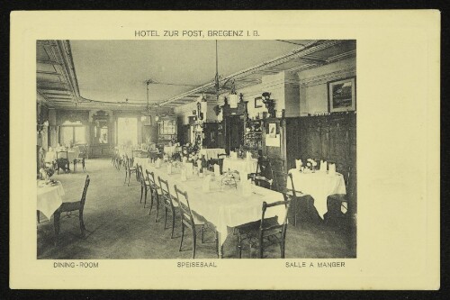 Hotel zur Post, Bregenz I. B.