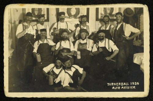 Turnerball 1936 Alte Meister