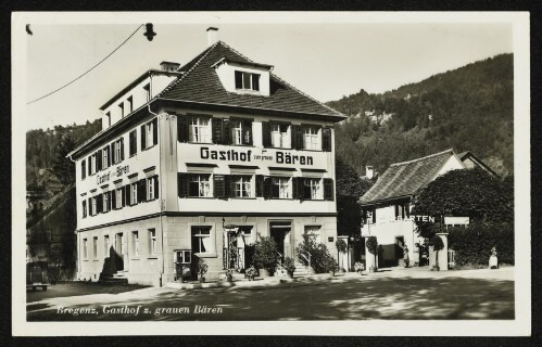 Bregenz, Gasthaus Zum Grauen Bären